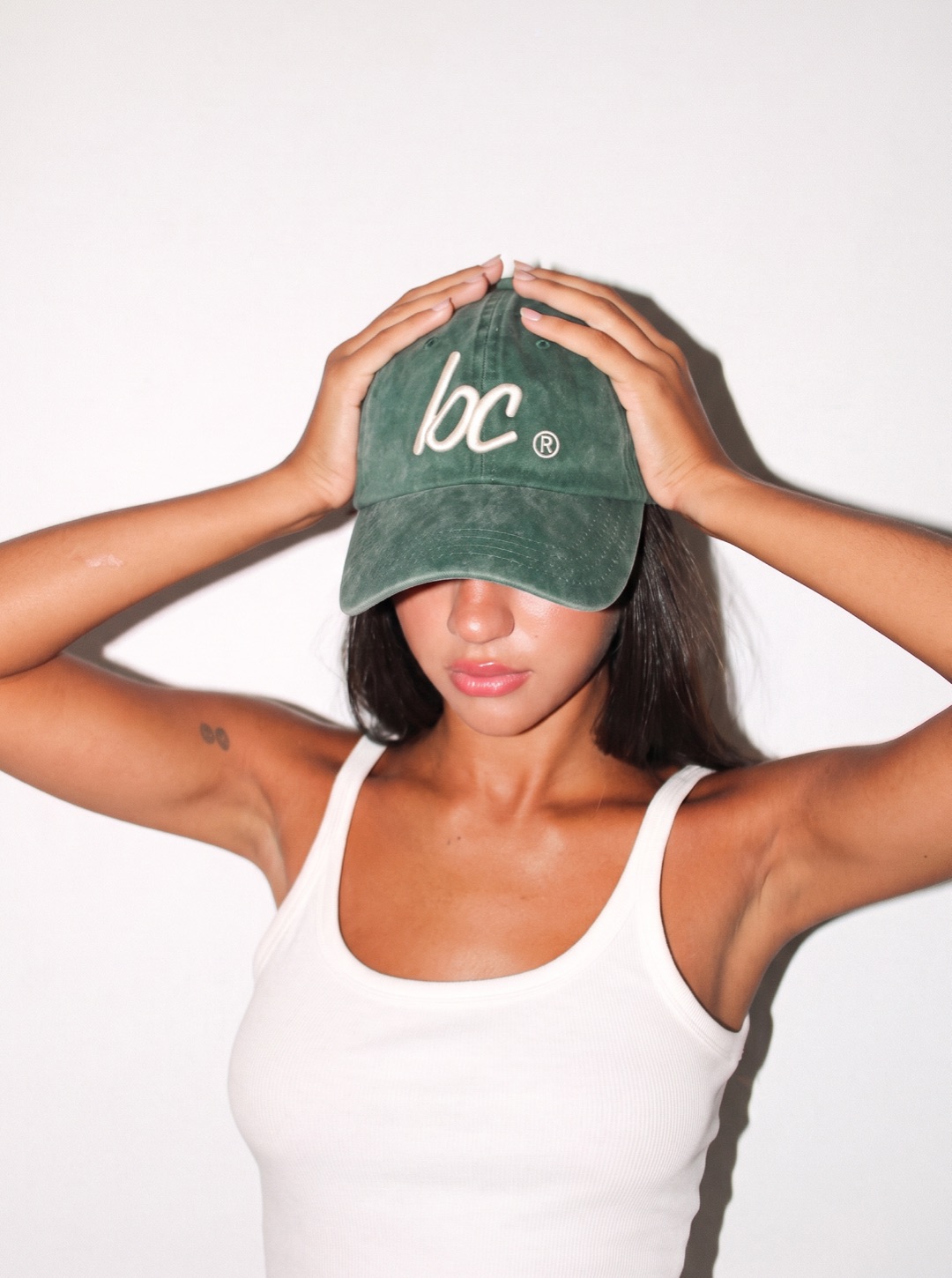 Bocoeur cap with the bc monogram